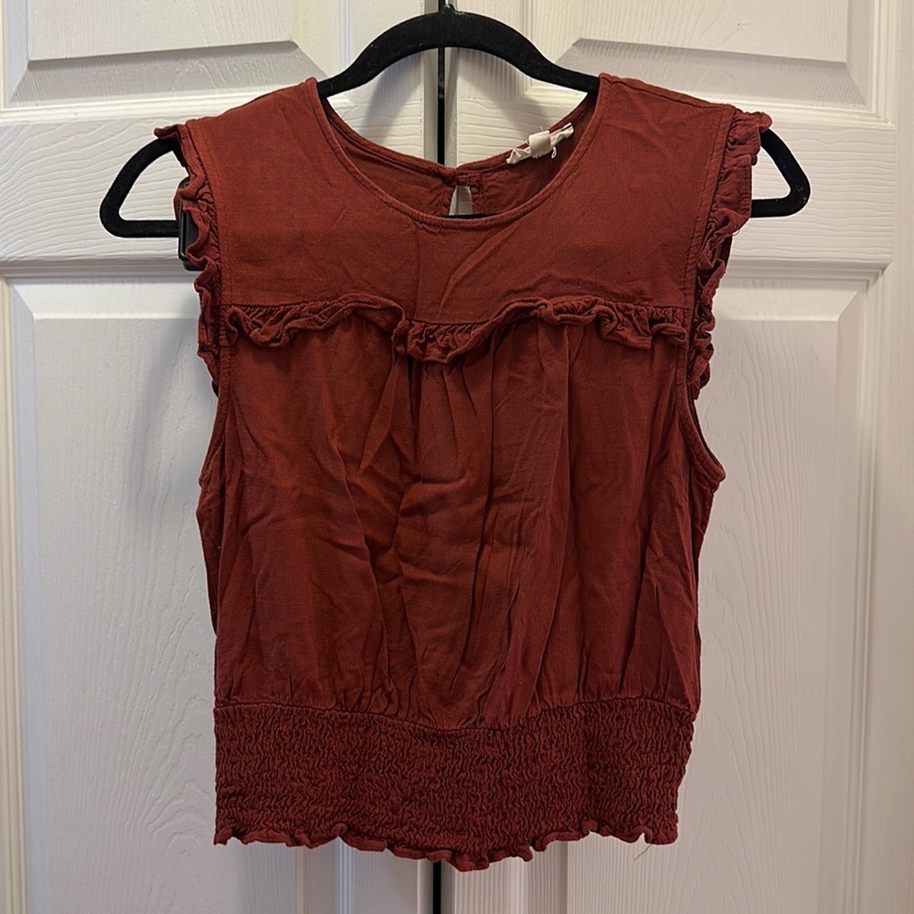Tank crop top